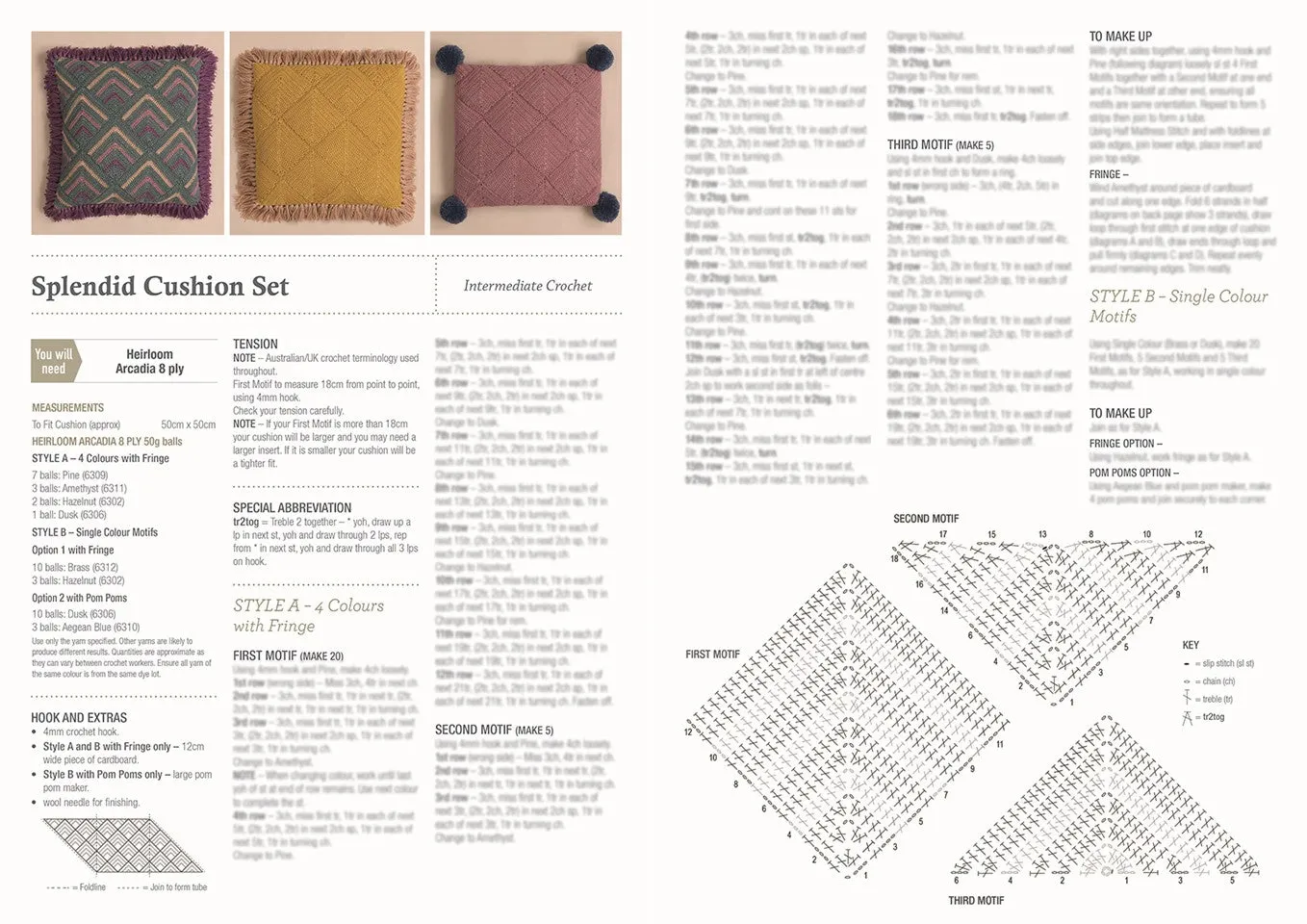 006 Lavish Crochet Home Leaflet