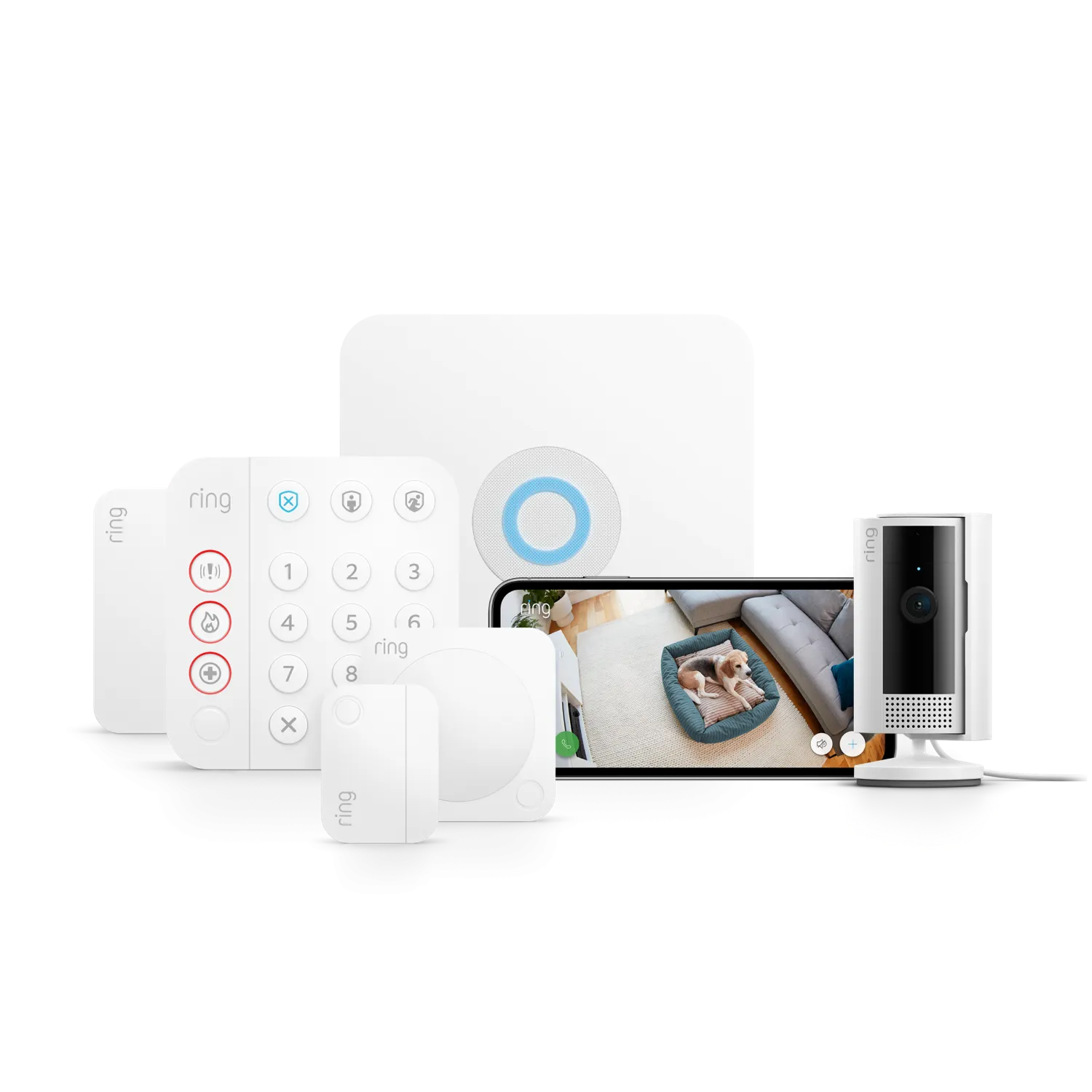 Alarm   Indoor Camera 2nd Gen Pack - S