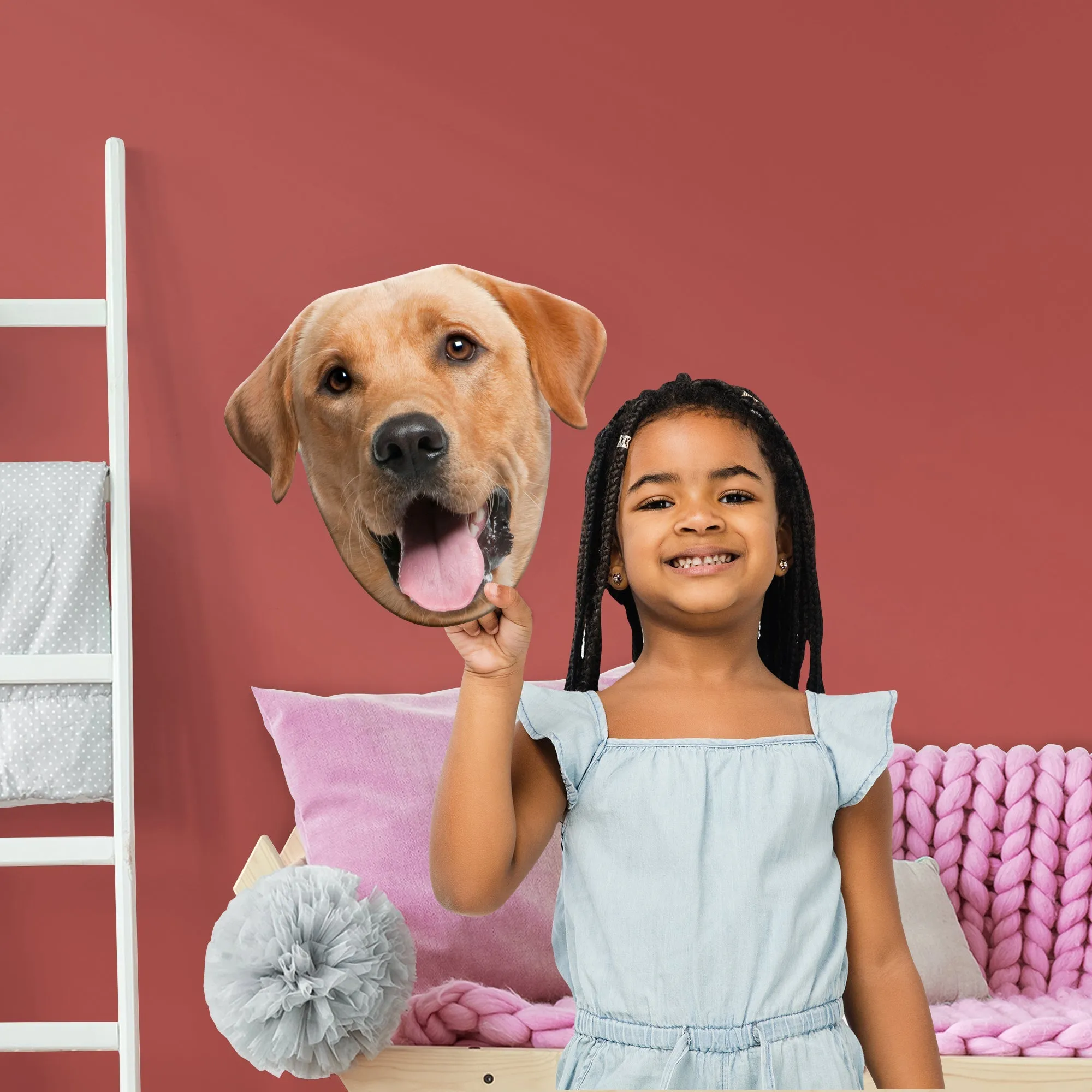 Animals: Labrador Foam Core Cutout - Big Head
