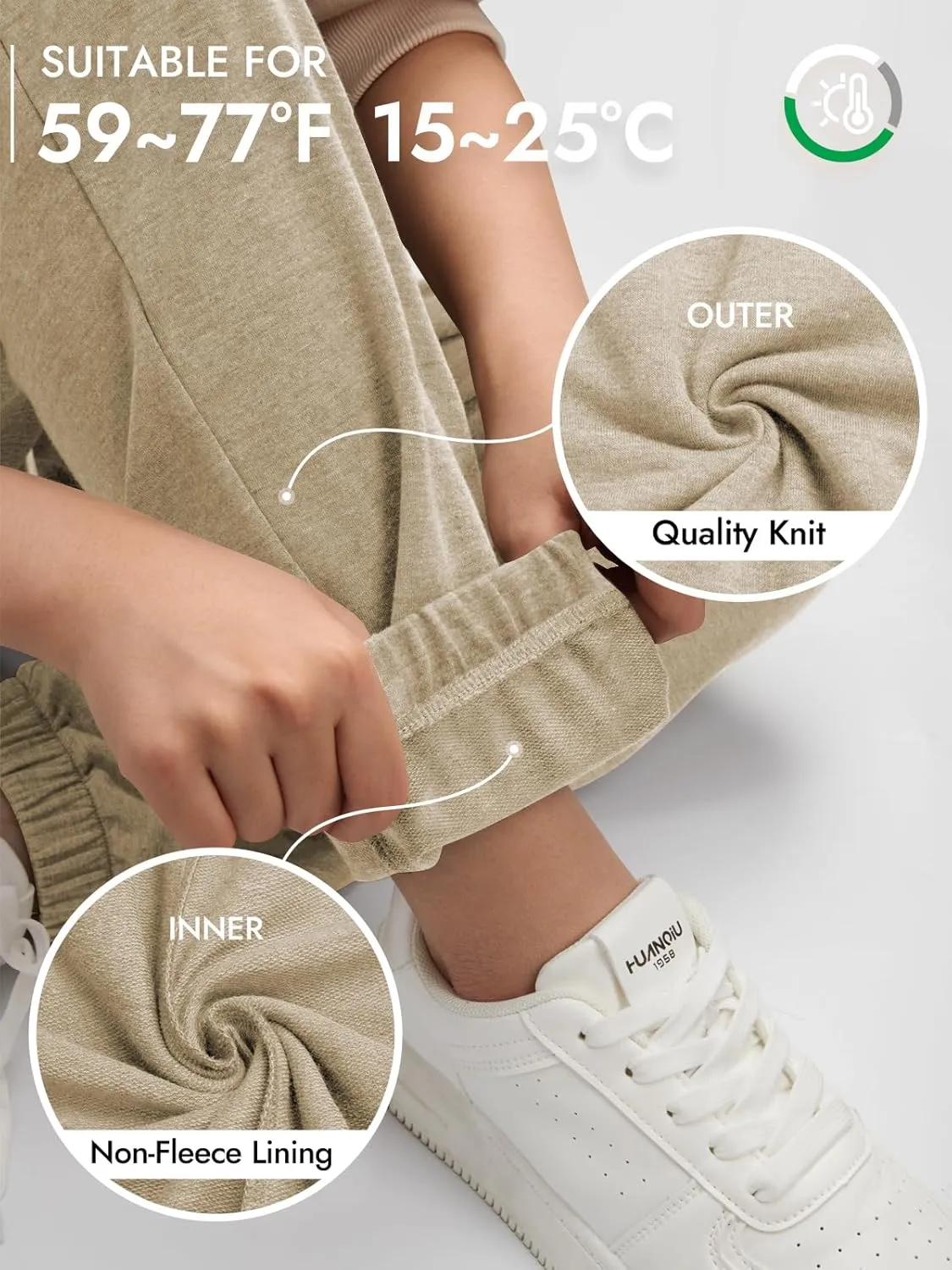 ATHMILE Baggy Sweatpants for Women with Pockets-Lounge Womens Pajams Pants-Womens Running Joggers Fall Clothes Outfits 2025