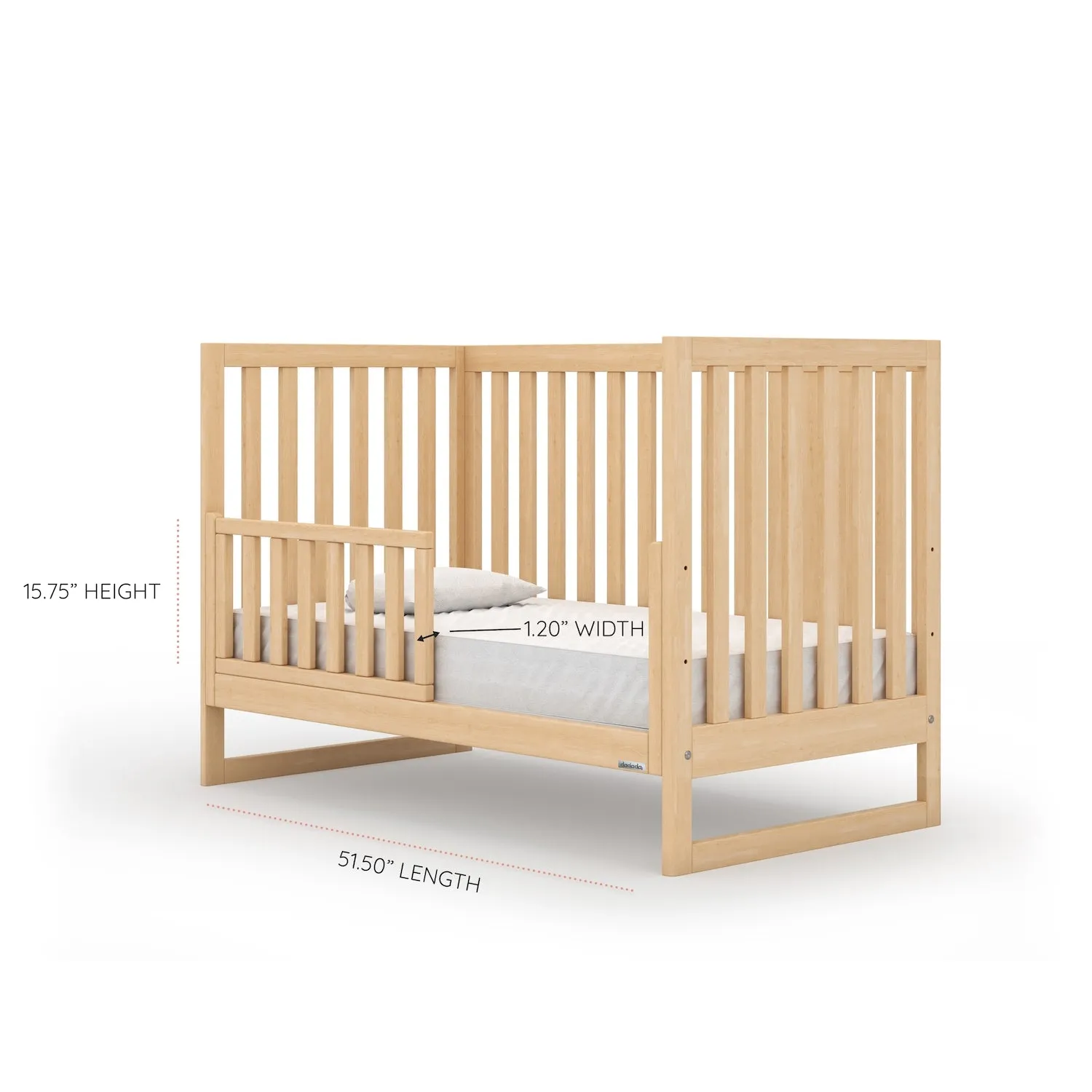 Austin 3-in-1 Convertible Crib - Natural