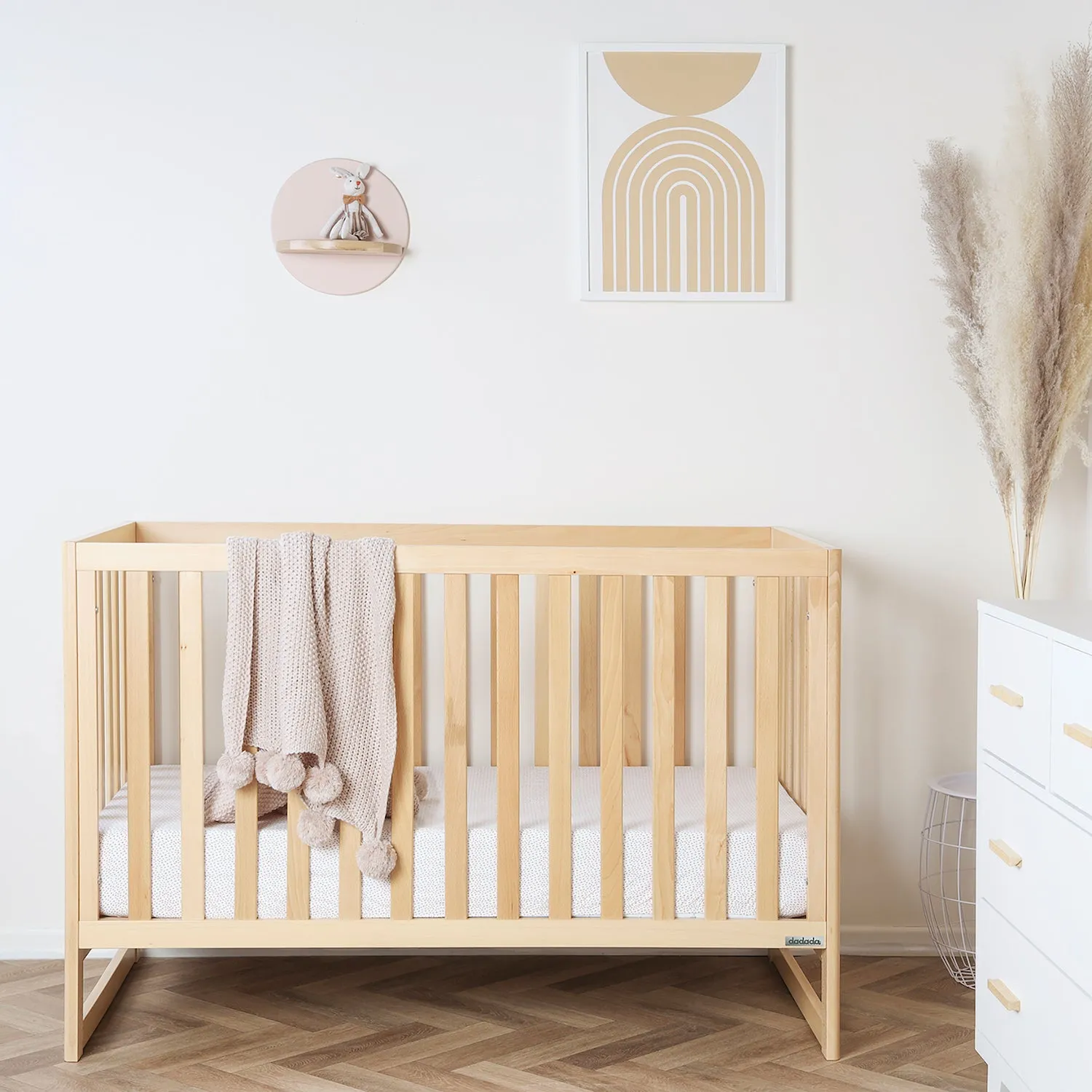 Austin 3-in-1 Convertible Crib - Natural