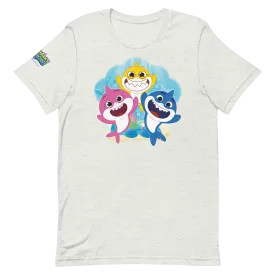 Baby Shark's Big Show Family Adult Short Sleeve T-Shirt