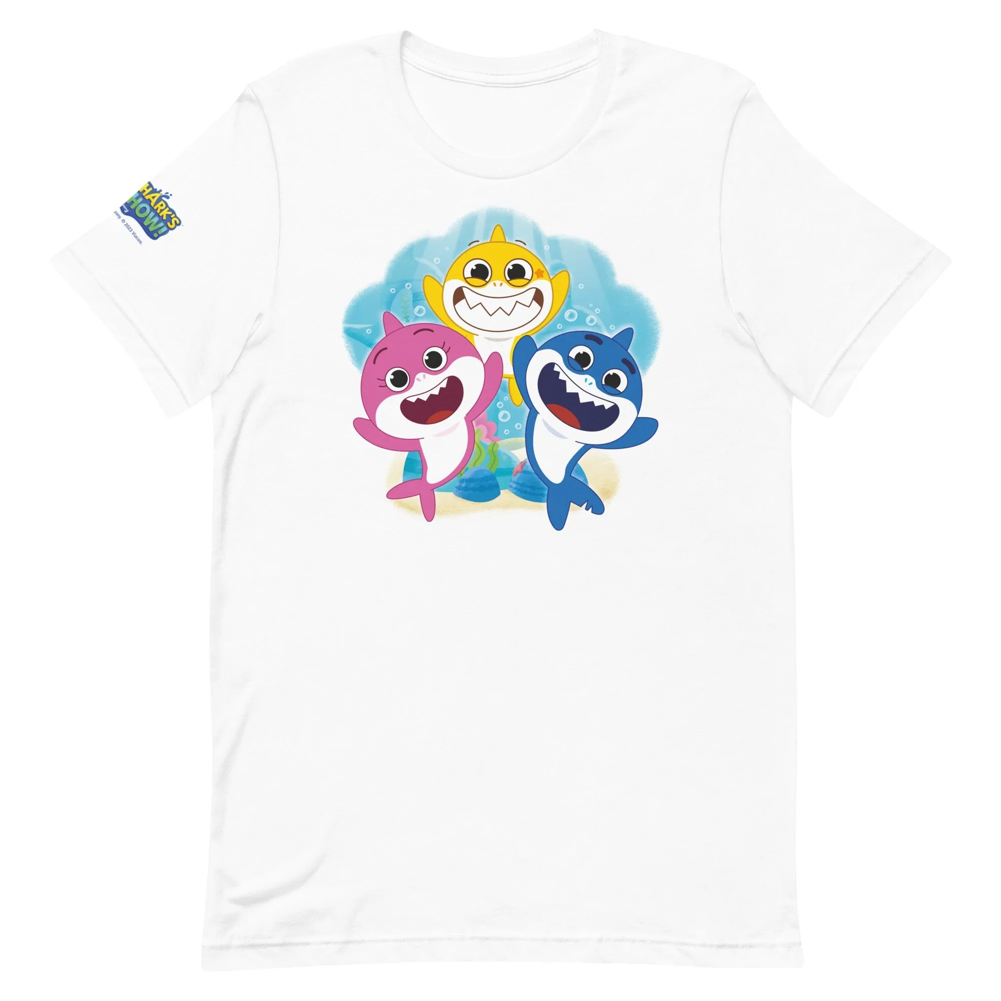 Baby Shark's Big Show Family Adult Short Sleeve T-Shirt