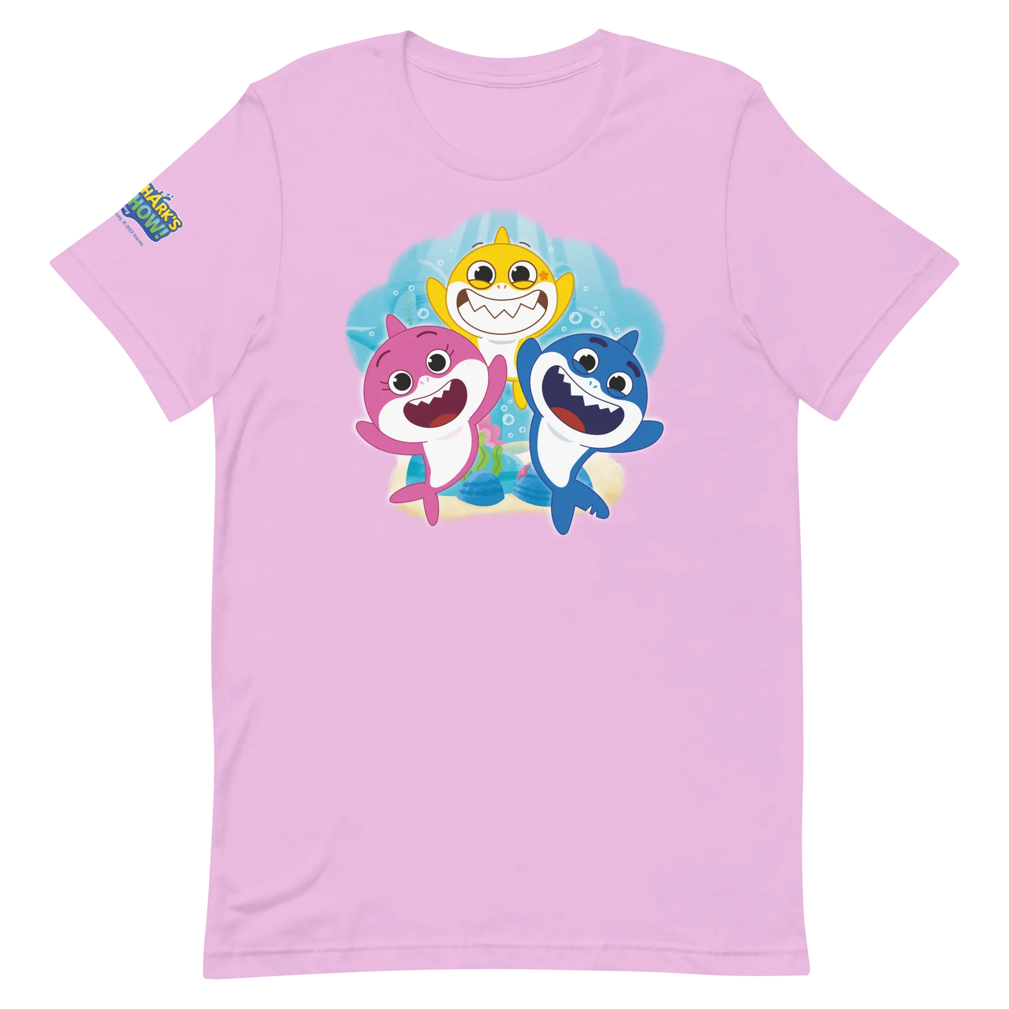 Baby Shark's Big Show Family Adult Short Sleeve T-Shirt