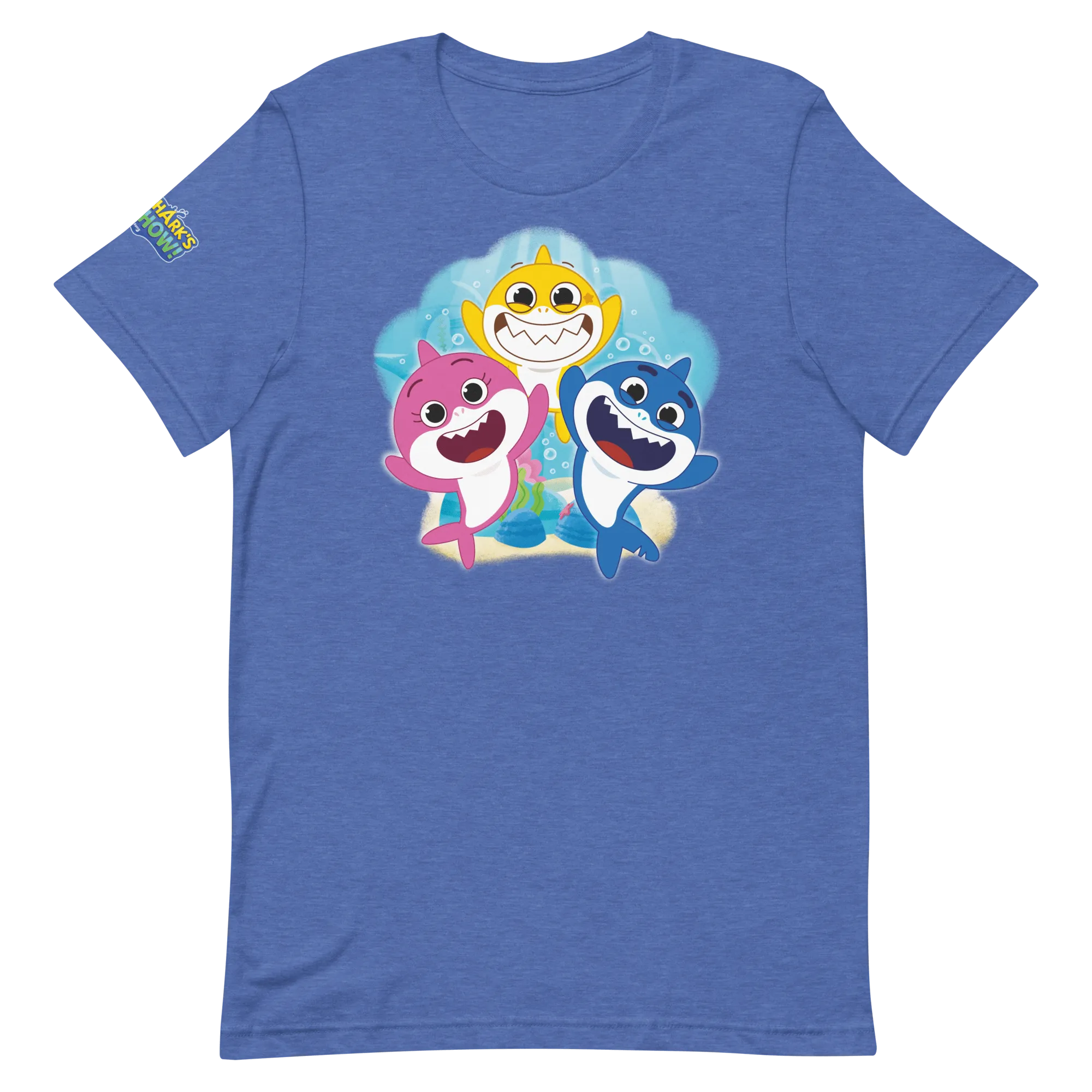 Baby Shark's Big Show Family Adult Short Sleeve T-Shirt