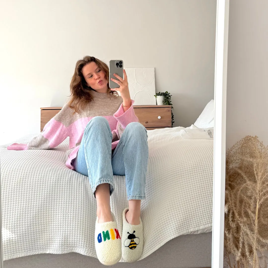 Bee Kind Slippers