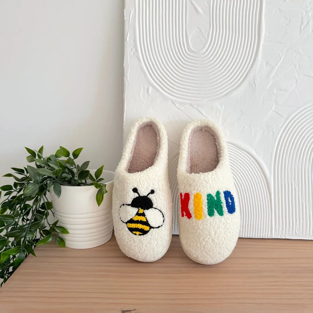Bee Kind Slippers