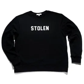 Black Crew Neck - Logo