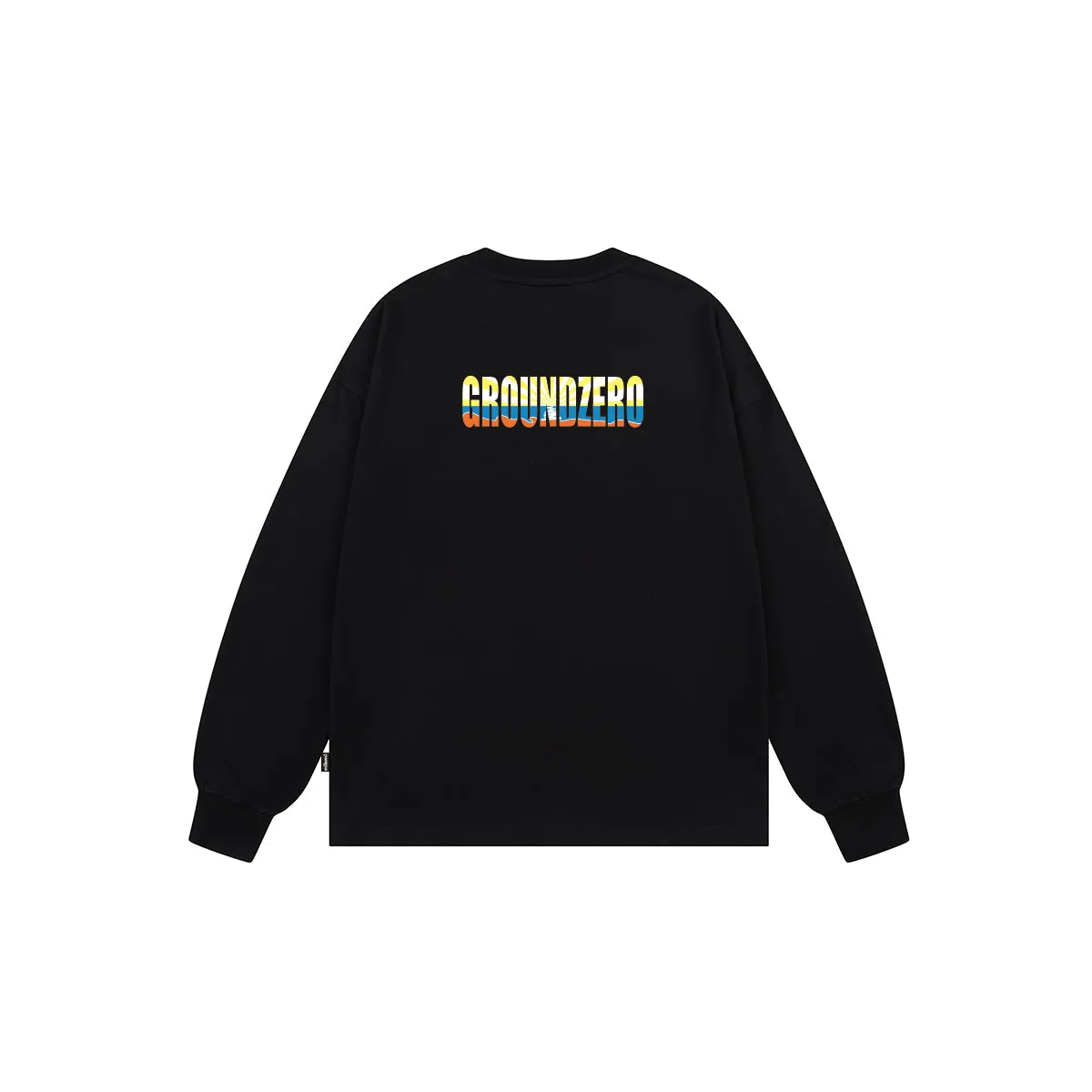 Crew Neck Logo Long Sleeve T-shirt