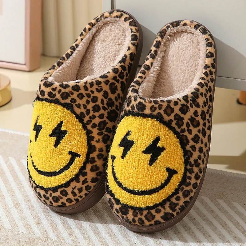 Flash Happy Face Slippers