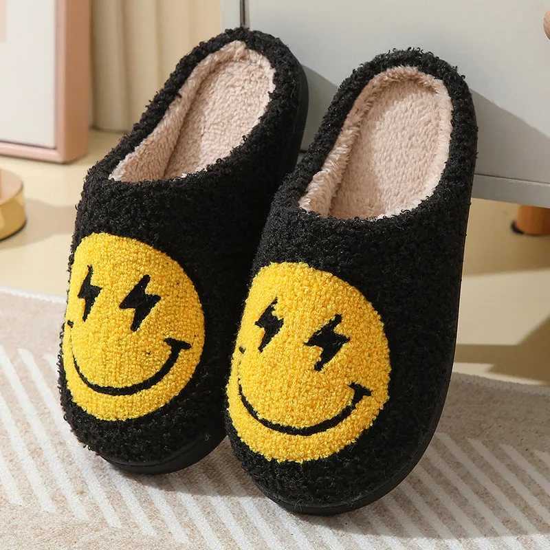 Flash Happy Face Slippers
