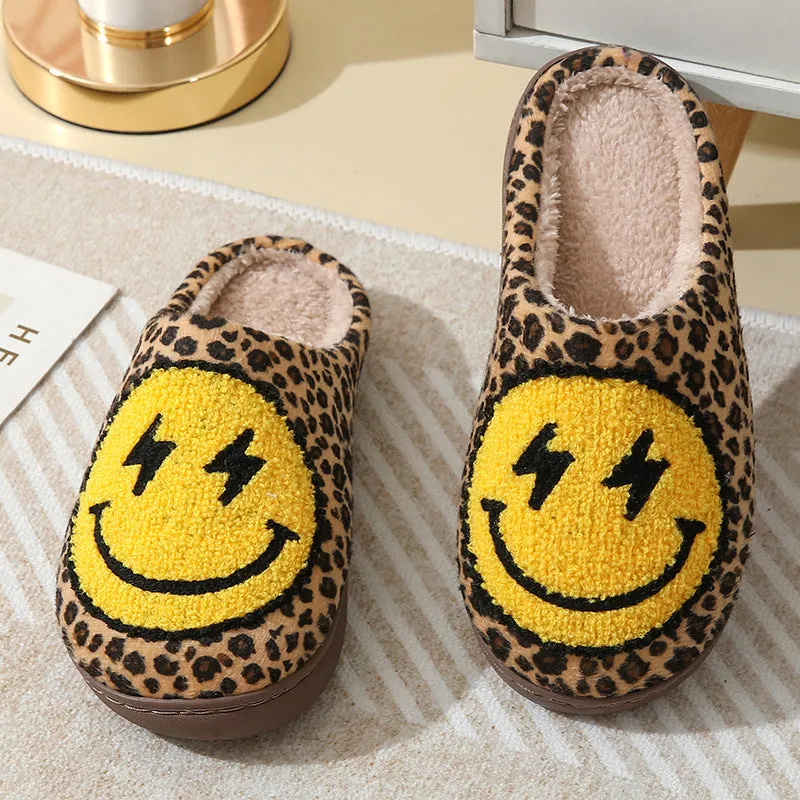 Flash Happy Face Slippers