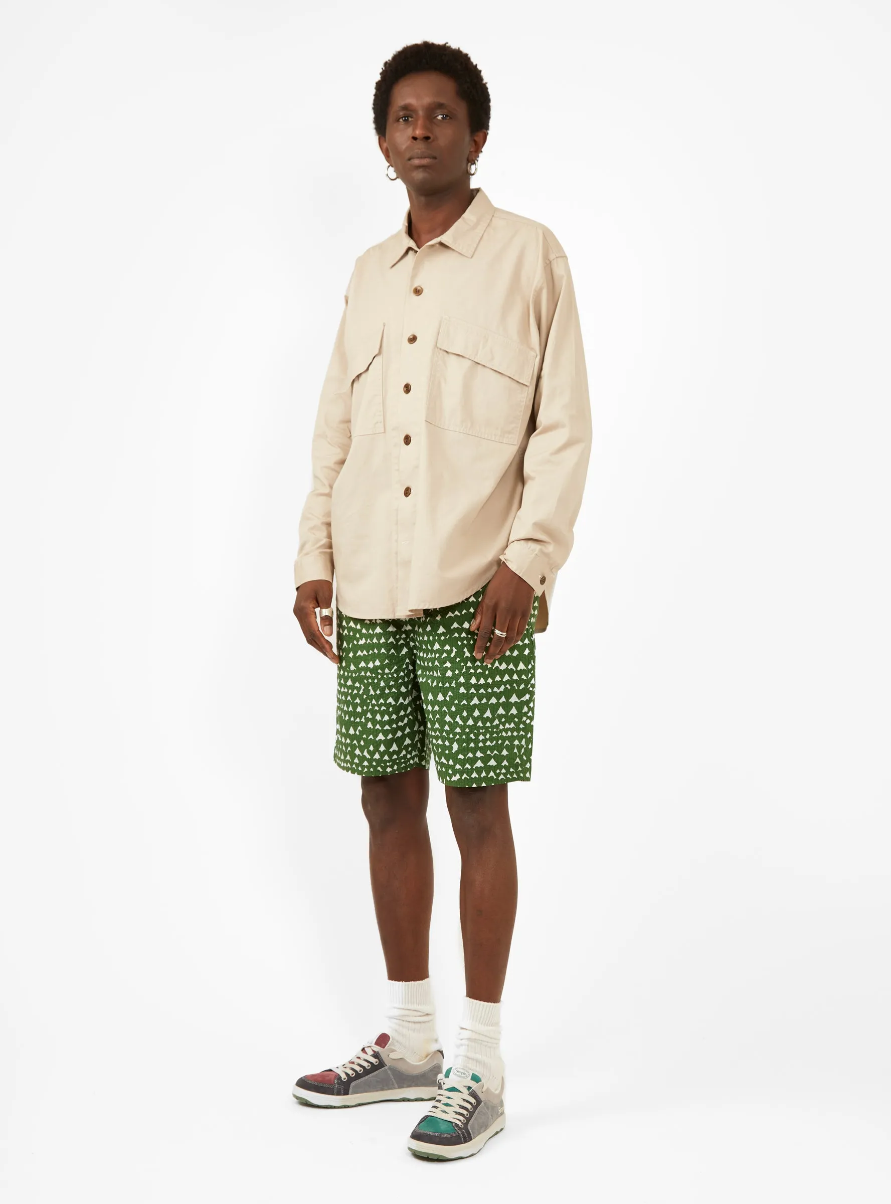 Home Party Shorts Green