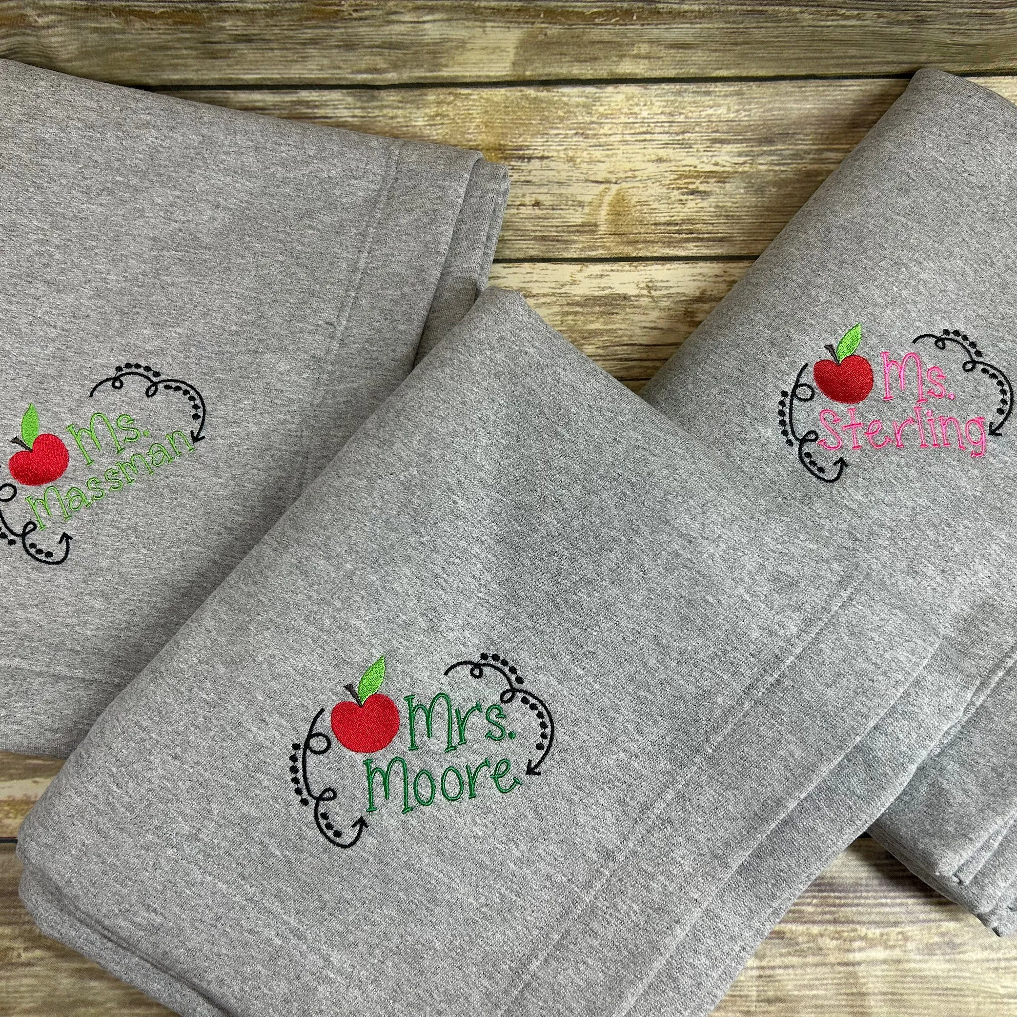 Personalized Teacher Stadium Blanket