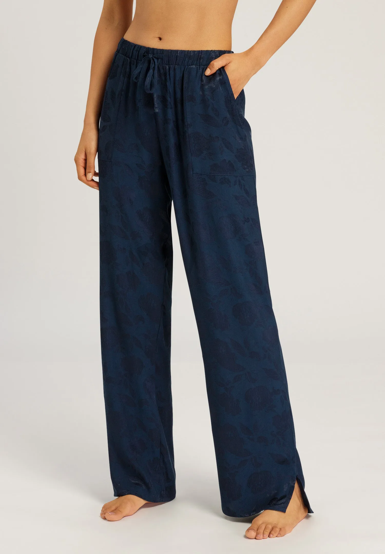Valene Pants | Blueberry Flowers 74960-2394