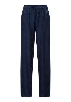 Valene Pants | Blueberry Flowers 74960-2394